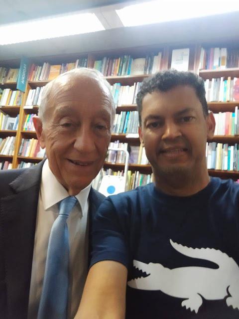 Billy Jackson, Embaixador do Elo Social é recebido pelo presidente de Portugal