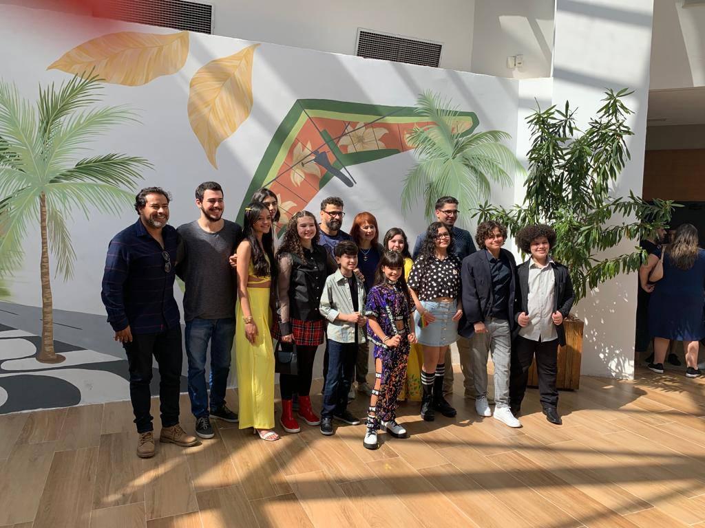 Alex Miguel prestigia junto do elenco a estreia do filme Bootcamp - A Disputa