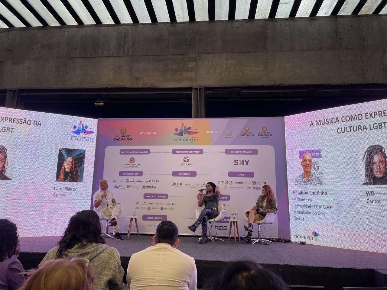 Carol Biazin participa da 6ª Conferência Internacional da Diversidade da Prefeitura de São Paulo