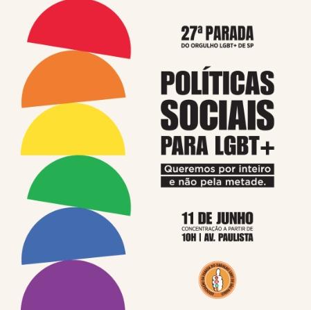 Parada LGBT+ de SP divulga teaser de sua 27ª edição 