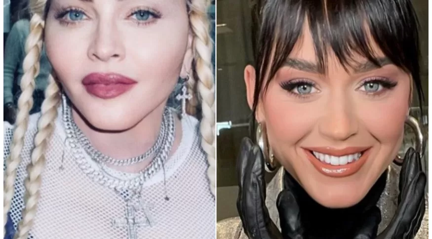 Madonna gravava música inédita com Katy Perry horas antes de ser encontrada inconsciente