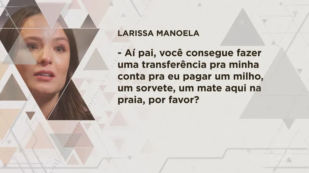 Larissa Manoela não tinha conta bancária em seu nome até 2022, afirmam advogados da atriz