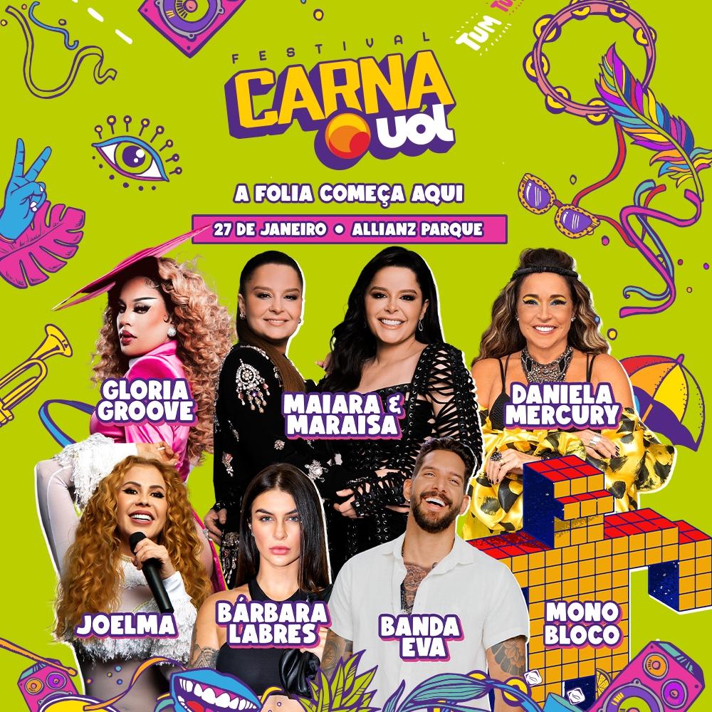 Esquenta CarnaUOL 2024: entre no clima com a playlist dos maiores hits da edição