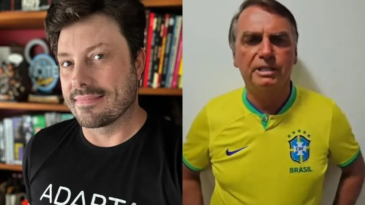 Danilo Gentili chama Bolsonaro de ‘velho mentiroso’