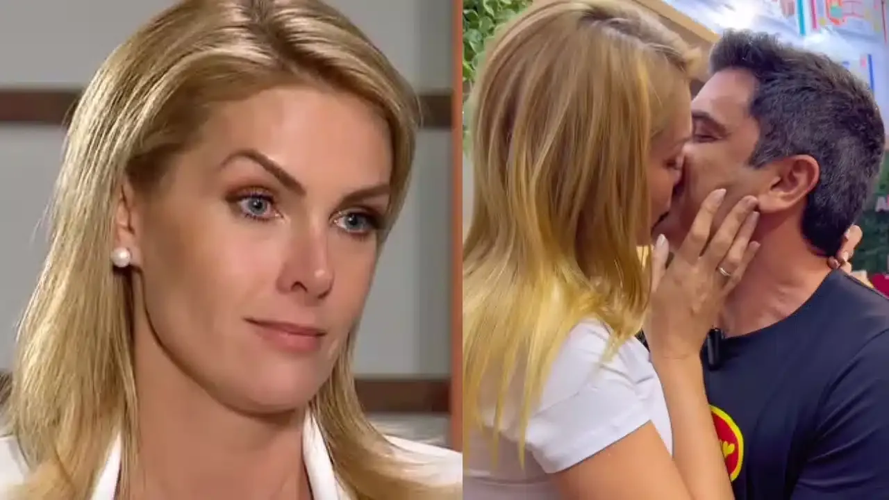 Ana Hickmann é criticada após compartilhar vídeos beijando Edu Guedes