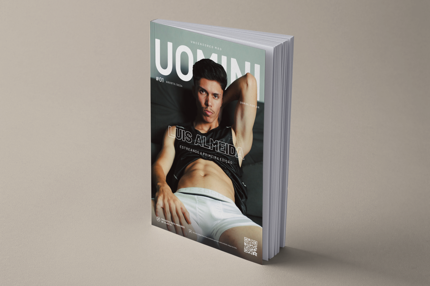 Uomini: A Revista que Celebra a Diversidade Masculina em Todas as Suas Formas