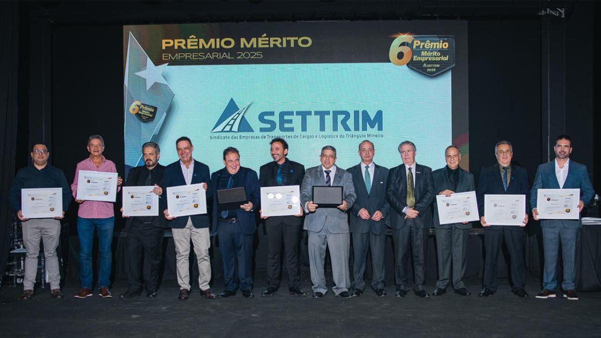 SETTRIM realiza a 6ª Edição do Prêmio Mérito Empresarial do Transporte em Uberlândia