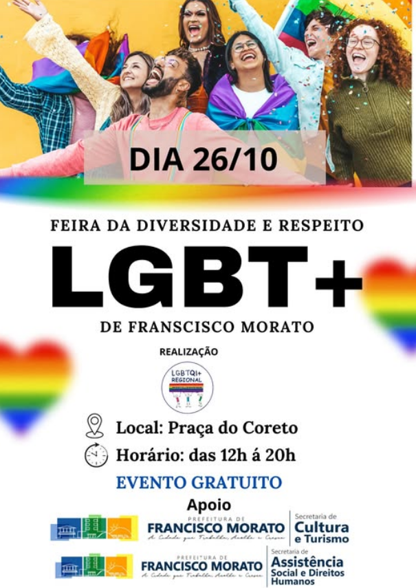 É neste domingo! Francisco Morato se prepara para celebrar a diversidade na Parada LGBT+ 2025