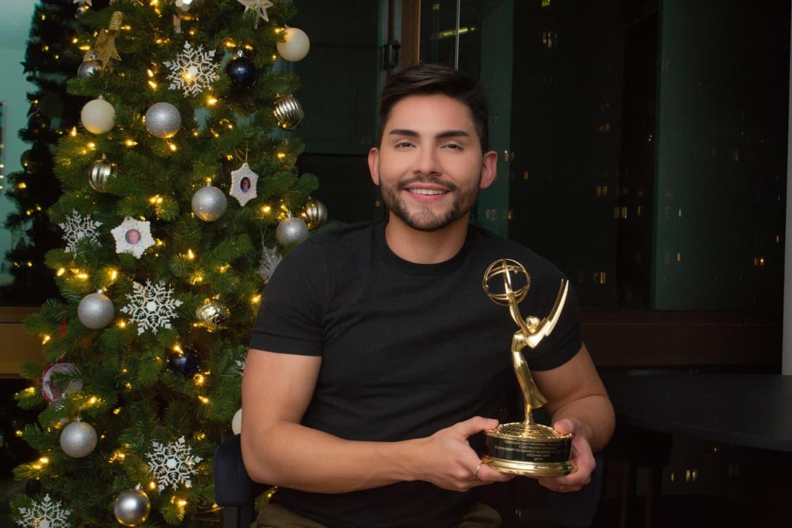 Paraense LGBTI+, Geovany Dias faz história e vence Emmy nos Estados Unidos