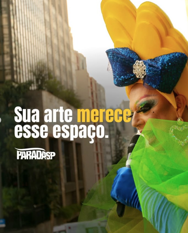 Inscrições Abertas para o Casting Artístico da Parada do Orgulho LGBT+ de São Paulo 2026