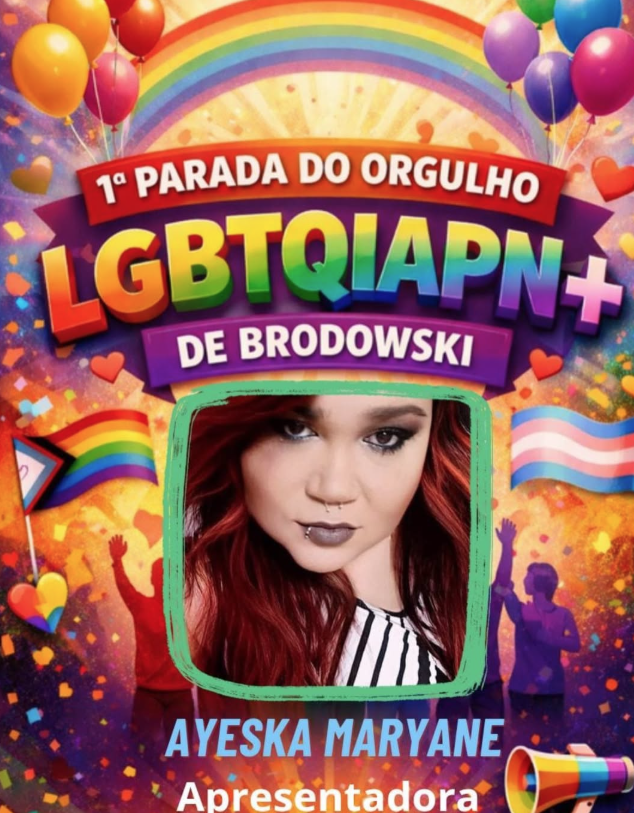 apresentação ficará por conta de Ayeska Maryane,