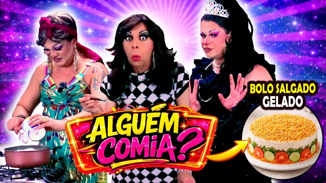 DRAGS COZINHANDO BOLO SALGADO 