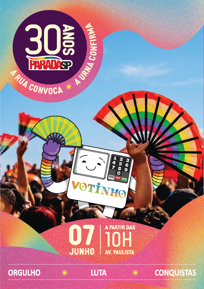 Parada do orgulho lgbt+ de sp divulga tema oficial e convoca público para sua 30ª edição