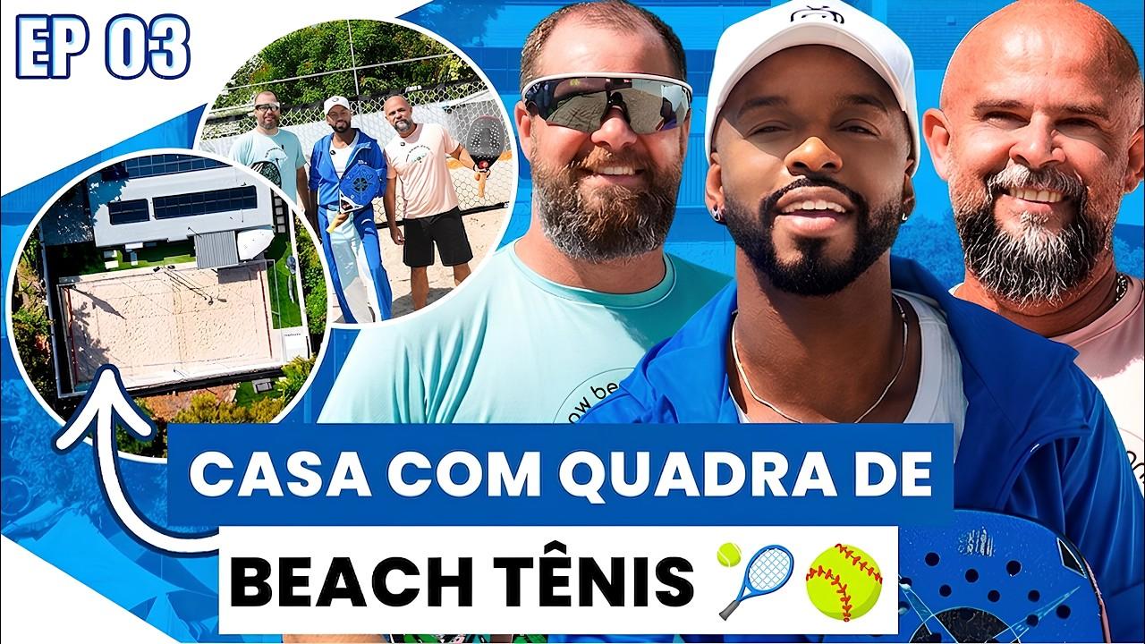 Eles construíram uma quadra dentro de casa!