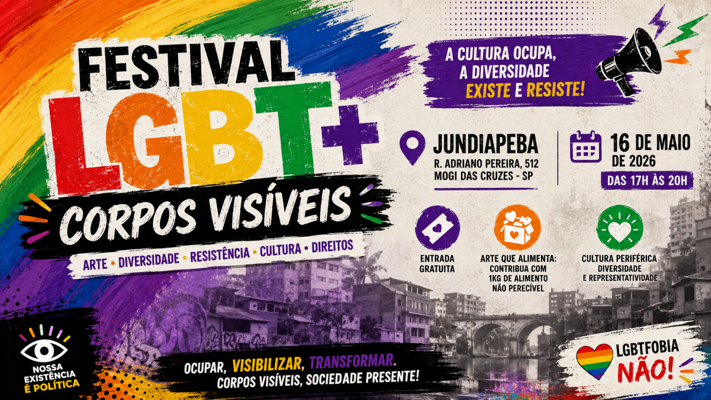 Festival LGBT+ “Corpos Visíveis” transforma Jundiapeba em palco de diversidade, cultura e resistência social