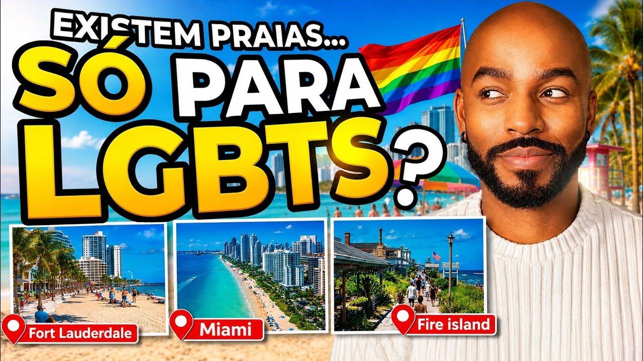Areia, Sol e Orgulho: As Praias que Marcaram a História e o Turismo LGBT nos EUA