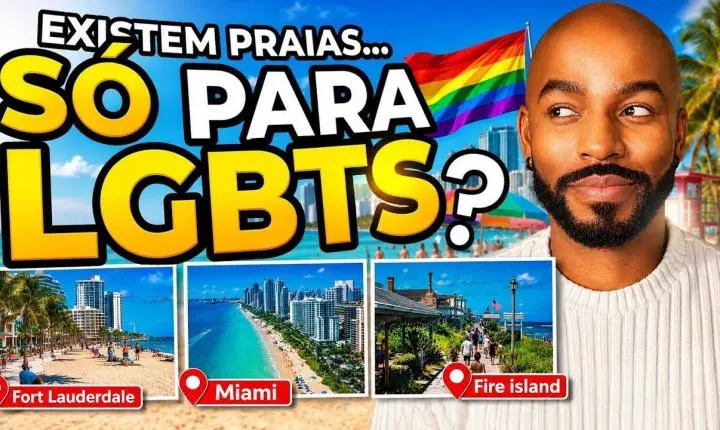 Areia, Sol e Orgulho: As Praias que Marcaram a História e o Turismo LGBT nos EUA