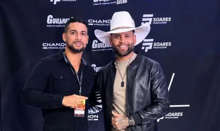 O Grande Influenciador Do Espírito Santo, Thiago Capixaba Prestigia o Show De Guilherme Silva
