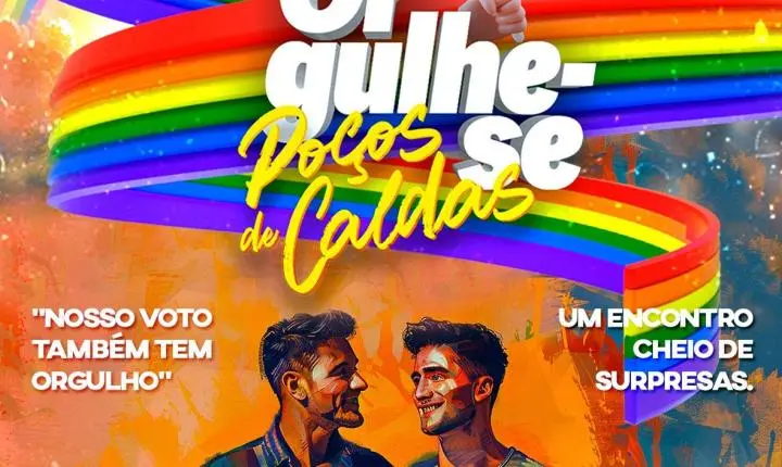 Orgulhe-se Poços de Caldas 2026 celebra diversidade e cidadania com tema voltado à participação política