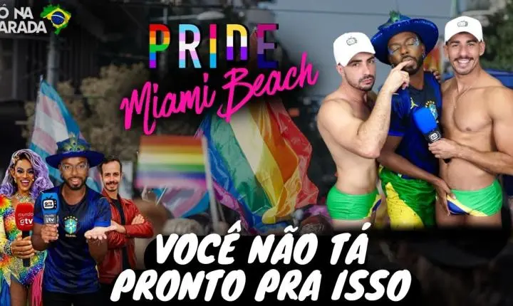 PARADA LGBT DE MIAMI BEACH: VOCÊ NÃO VAI ACREDITAR NO QUE EU VI 🇺🇸