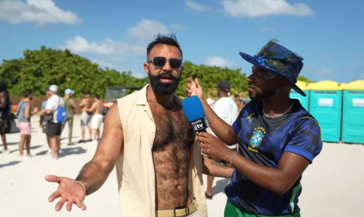 Sem filtro na Miami Beach Pride: entrevista com Persian Wolf viraliza nas redes