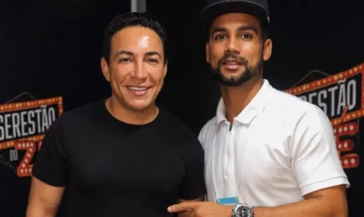 Thiago Capixaba e Nicole Félix na festa dos 136 anos de Cariacica